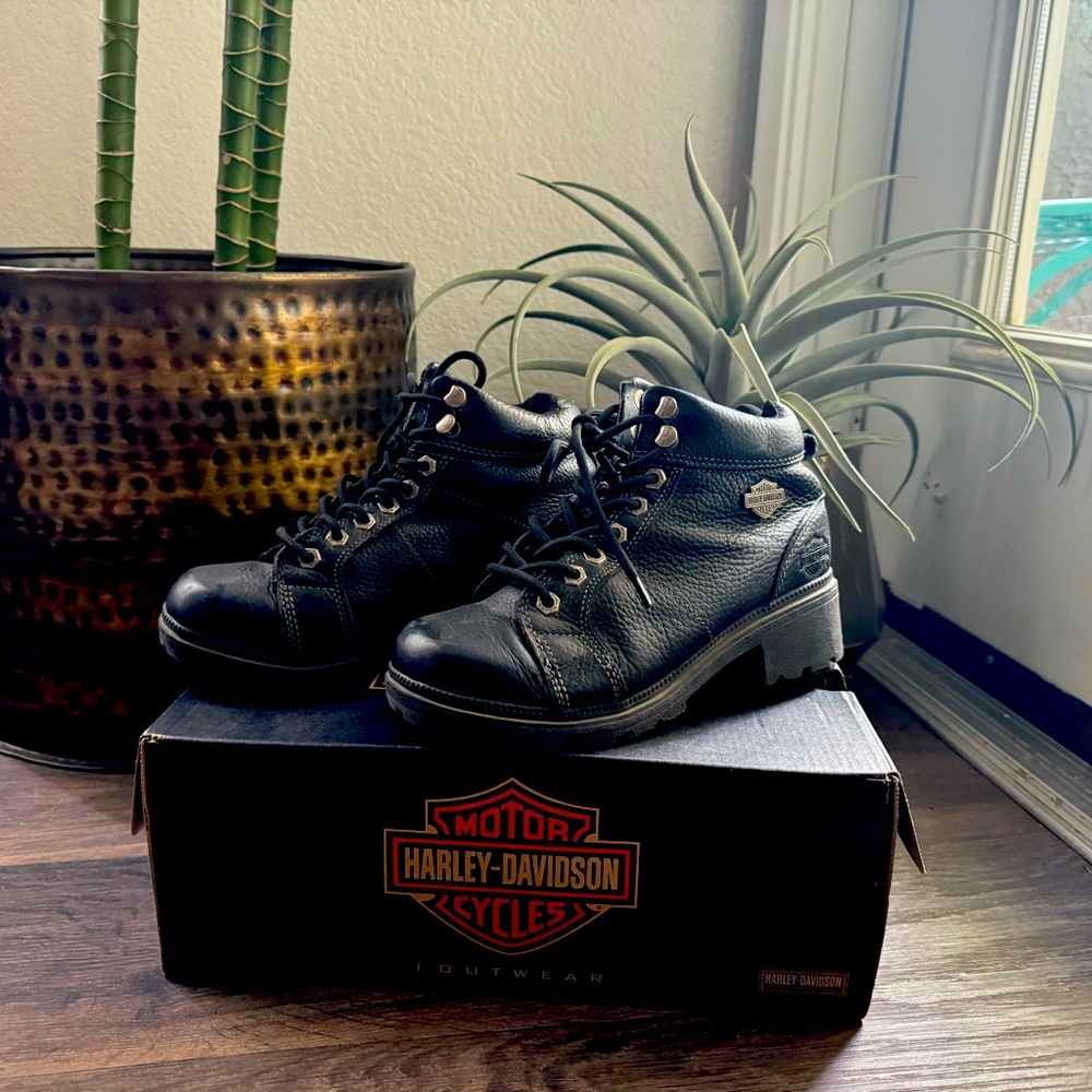 Harley Davidson boots size 7